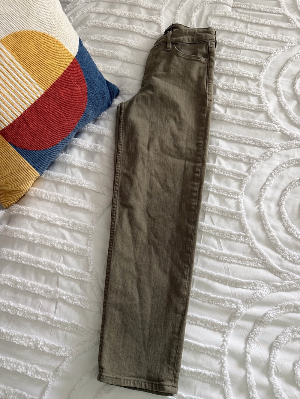 Athleta Olive Green Jeans - Picture 7 of 9
